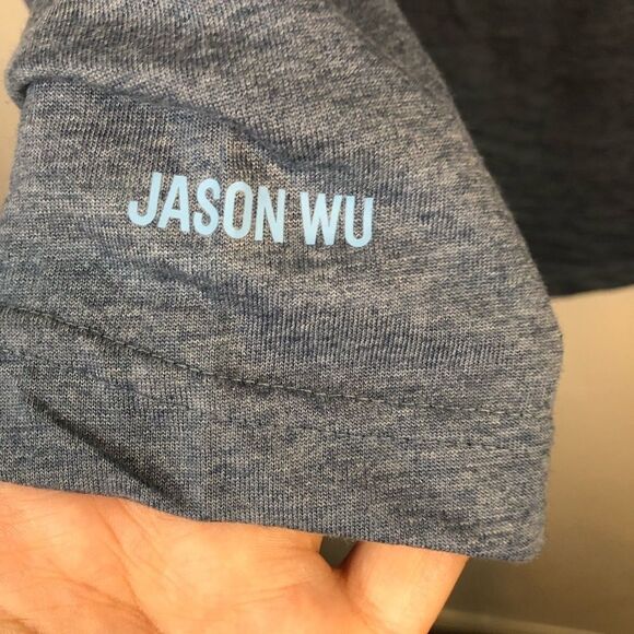 Jason Wu Blue Long Sleeve PJ Top - Picture 4 of 5